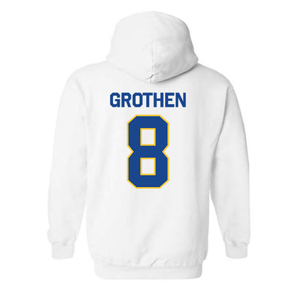 CSU Bakersfield - NCAA Baseball : Levi Grothen - Classic Shersey Hooded Sweatshirt-1