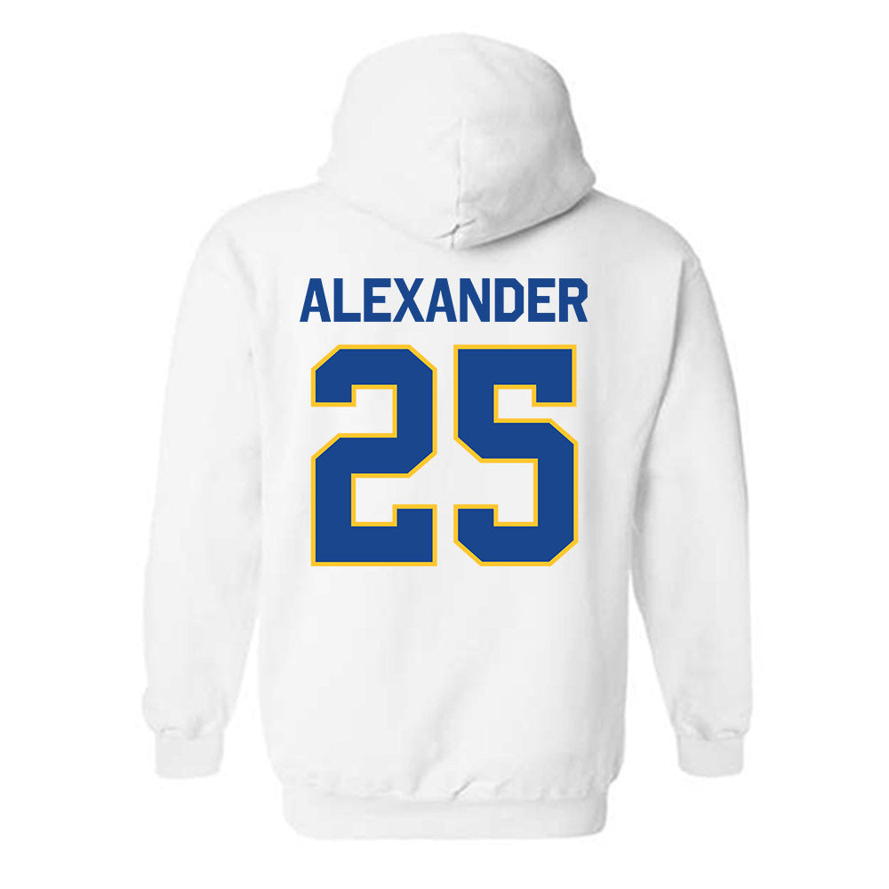CSU Bakersfield - NCAA Men's Basketball : Jaden Alexander - Classic Shersey Hooded Sweatshirt-1