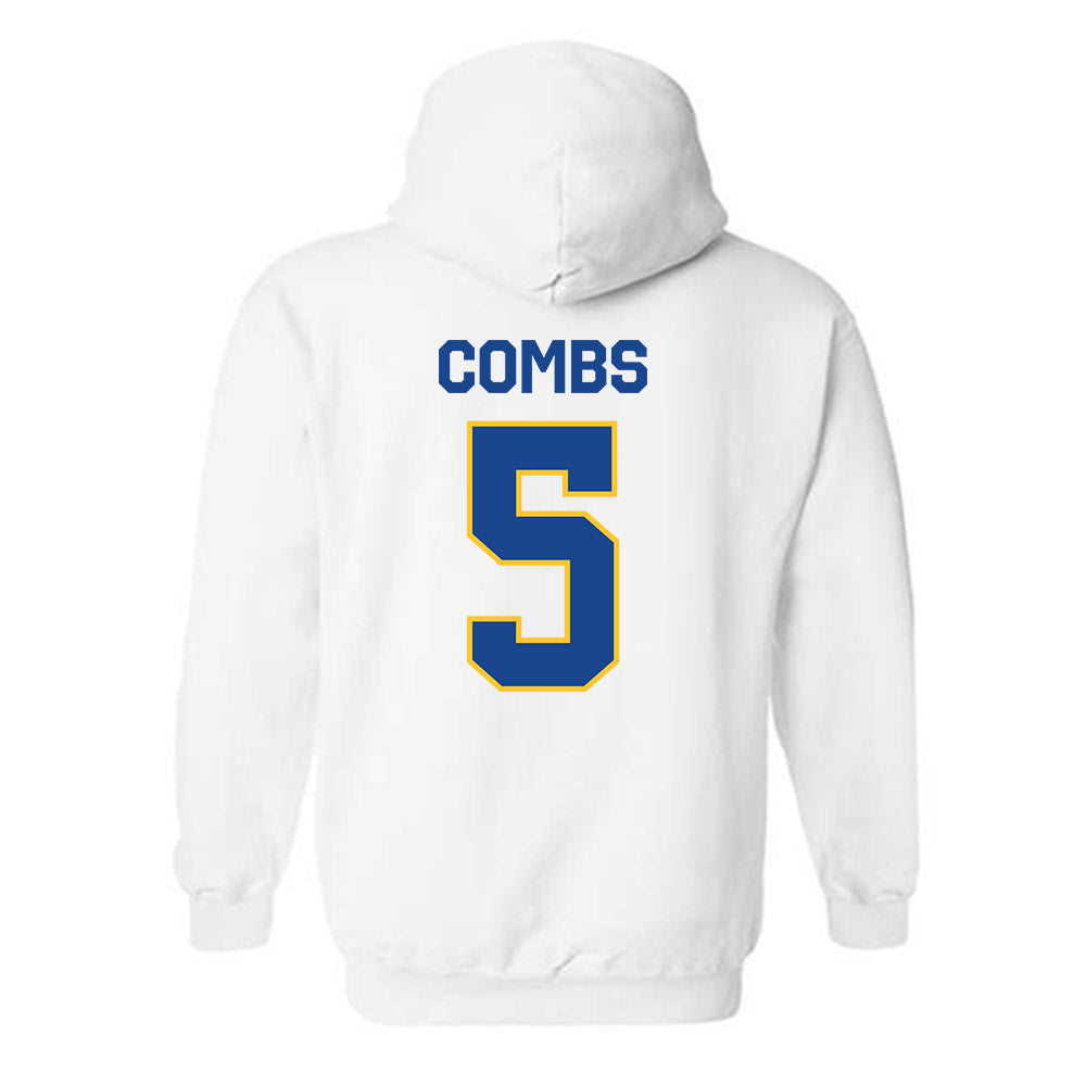CSU Bakersfield - NCAA Beach Volleyball : Bailey Combs - Classic Shersey Hooded Sweatshirt-1