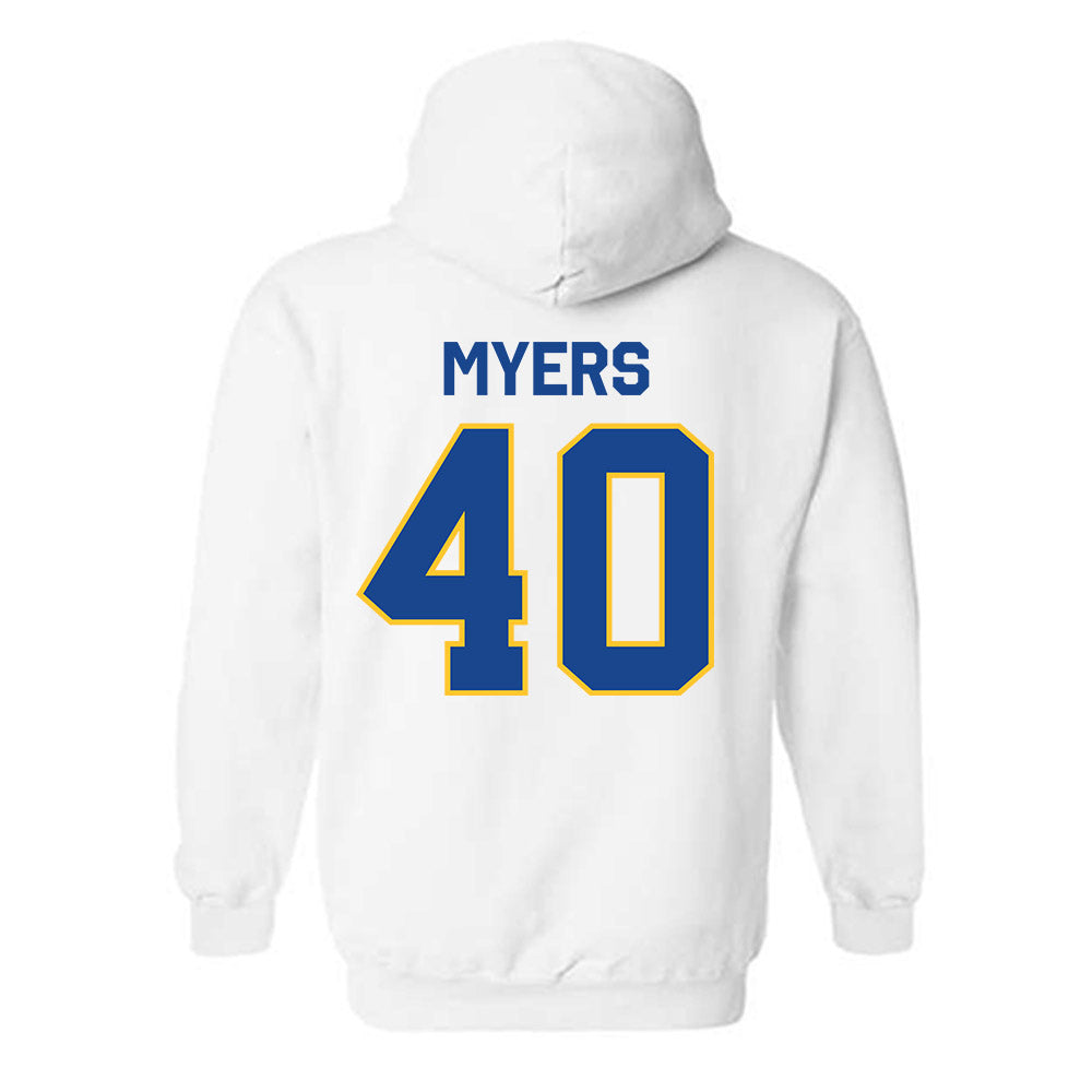 CSU Bakersfield - NCAA Baseball : Ethan Myers - Classic Shersey Hooded Sweatshirt-1