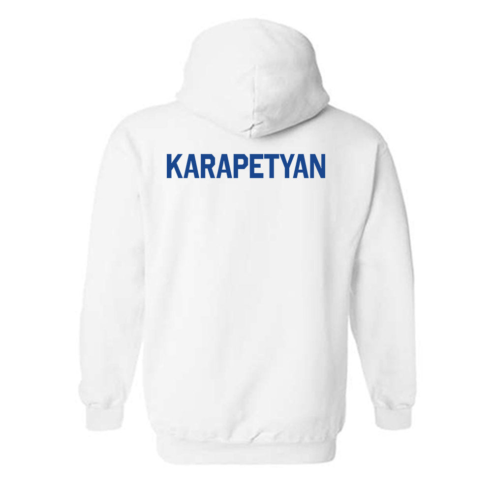 CSU Bakersfield - NCAA Men's Track & Field : Matthew Karapetyan - Classic Shersey Hooded Sweatshirt-1