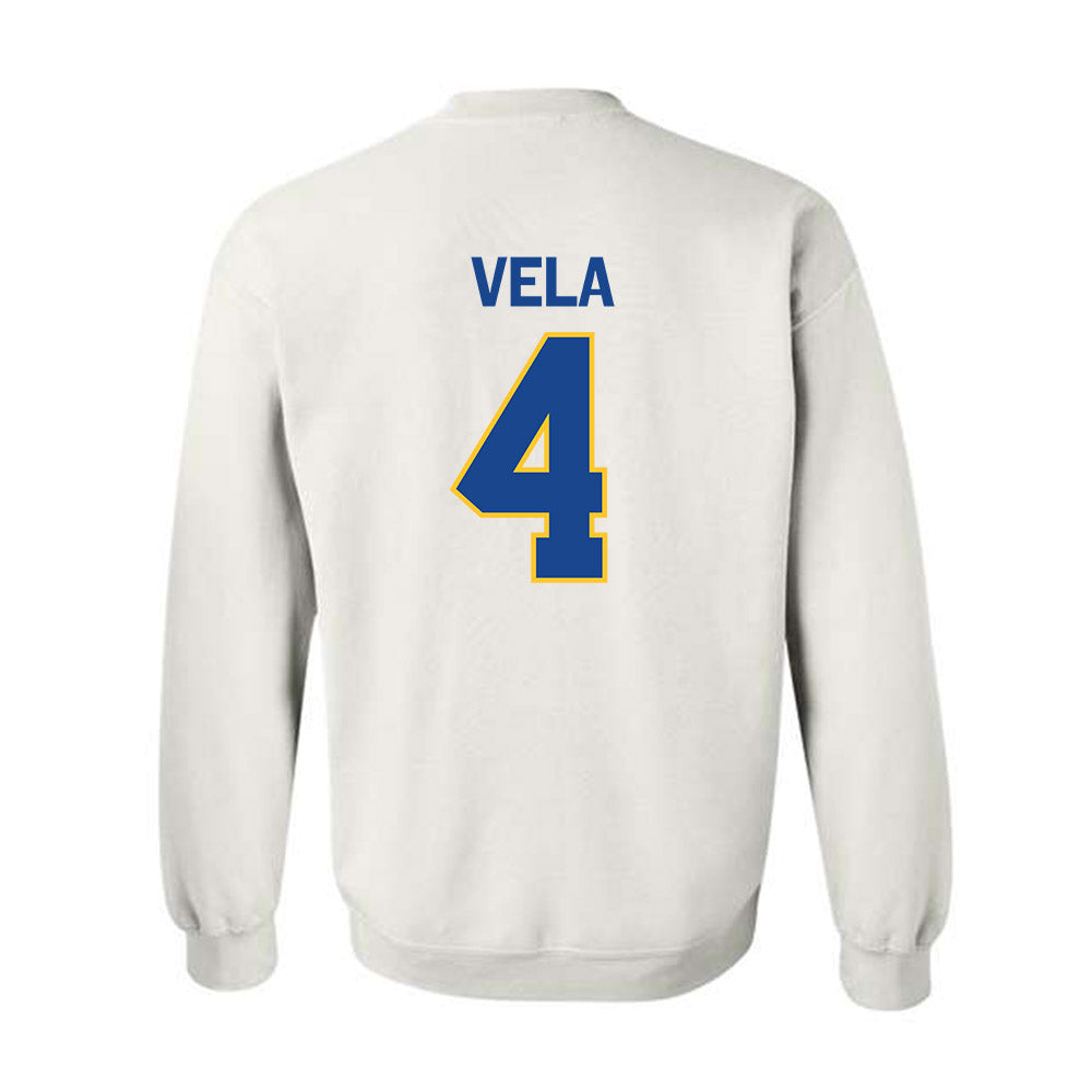 CSU Bakersfield - NCAA Baseball : Dusty Vela - Classic Shersey Crewneck Sweatshirt-1