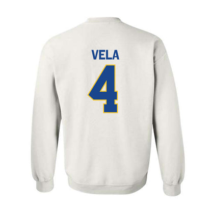 CSU Bakersfield - NCAA Baseball : Dusty Vela - Classic Shersey Crewneck Sweatshirt-1