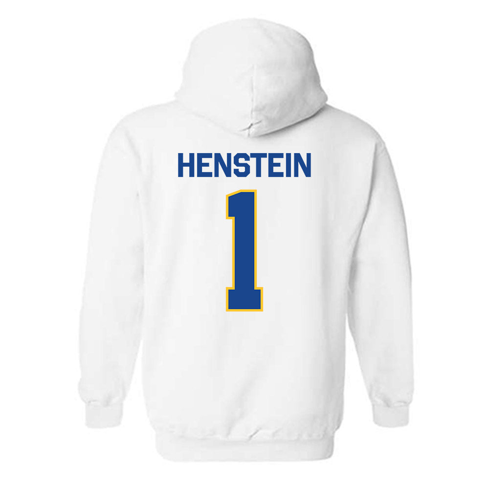 CSU Bakersfield - NCAA Men's Swimming & Diving : Thomas Henstein - Classic Shersey Hooded Sweatshirt-1