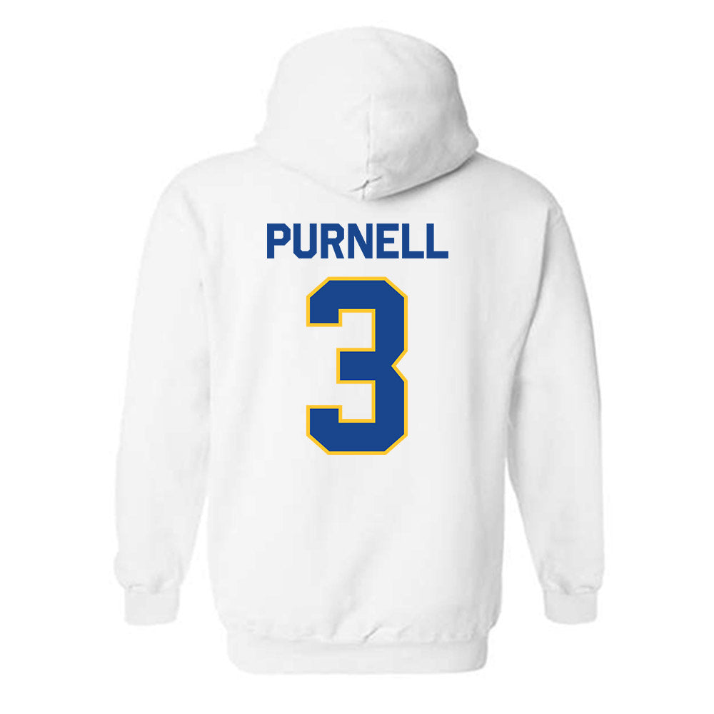 CSU Bakersfield - NCAA Men's Basketball : Dylan Purnell - Classic Shersey Hooded Sweatshirt-1