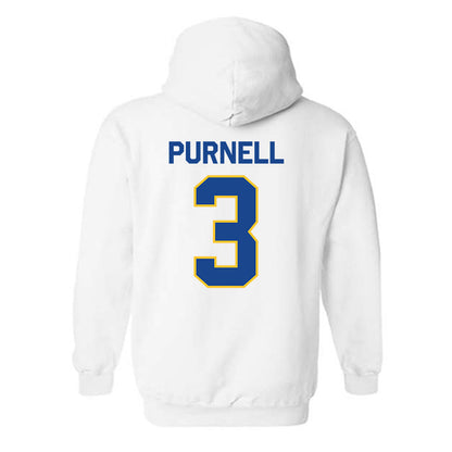 CSU Bakersfield - NCAA Men's Basketball : Dylan Purnell - Classic Shersey Hooded Sweatshirt-1
