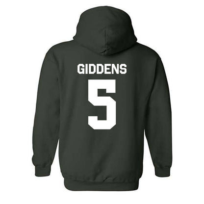 Cleveland State - NCAA Men's Basketball : David Giddens - Classic Shersey Hooded Sweatshirt-1
