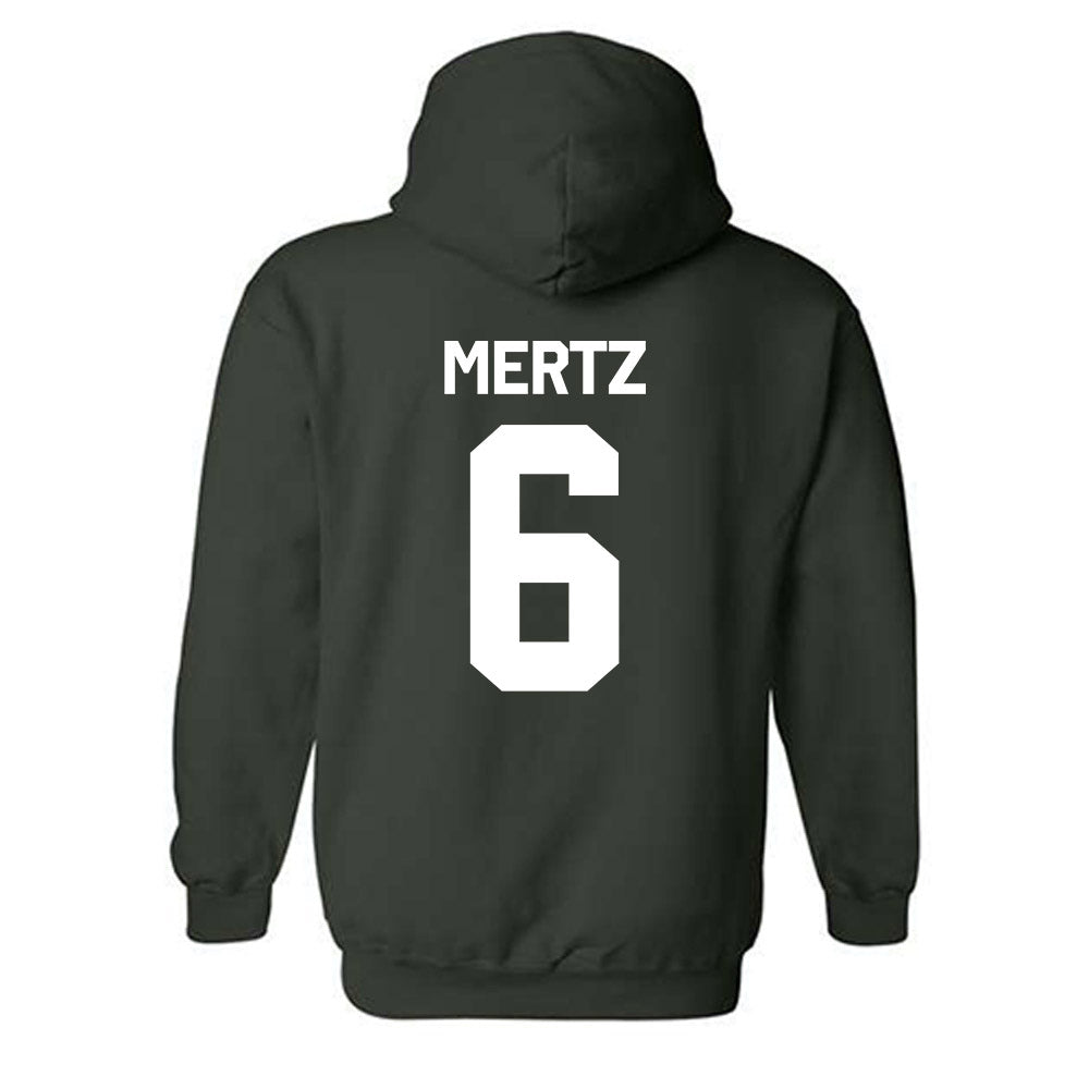 Cleveland State - NCAA Men's Soccer : Tom Mertz - Classic Shersey Hooded Sweatshirt-1