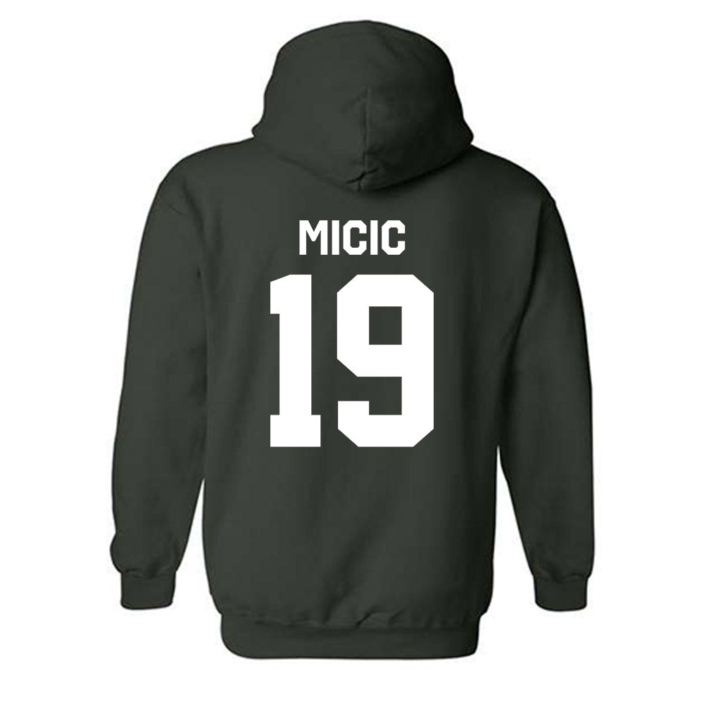 Cleveland State - NCAA Men's Soccer : Aleksa Micic - Classic Shersey Hooded Sweatshirt-1