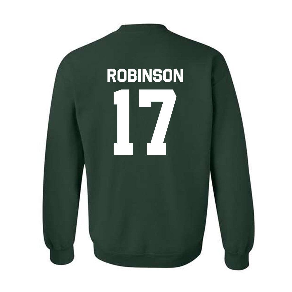 Cleveland State - NCAA Men's Lacrosse : Jayvon Robinson - Classic Shersey Crewneck Sweatshirt-1