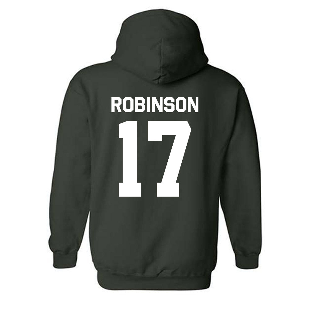 Cleveland State - NCAA Men's Lacrosse : Jayvon Robinson - Classic Shersey Hooded Sweatshirt-1