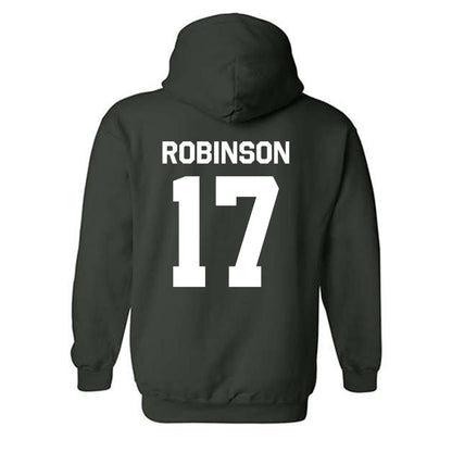 Cleveland State - NCAA Men's Lacrosse : Jayvon Robinson - Classic Shersey Hooded Sweatshirt-1