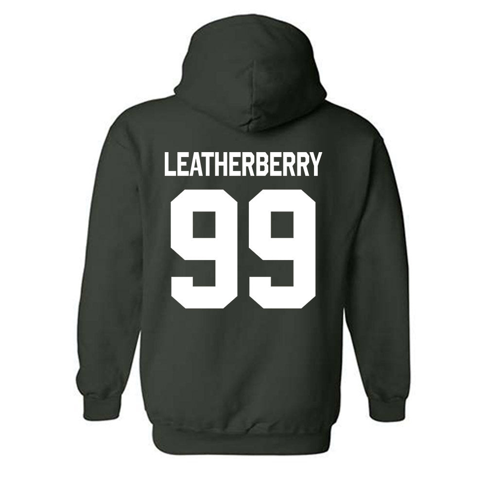Cleveland State - NCAA Men's Lacrosse : Logan Leatherberry - Classic Shersey Hooded Sweatshirt-1