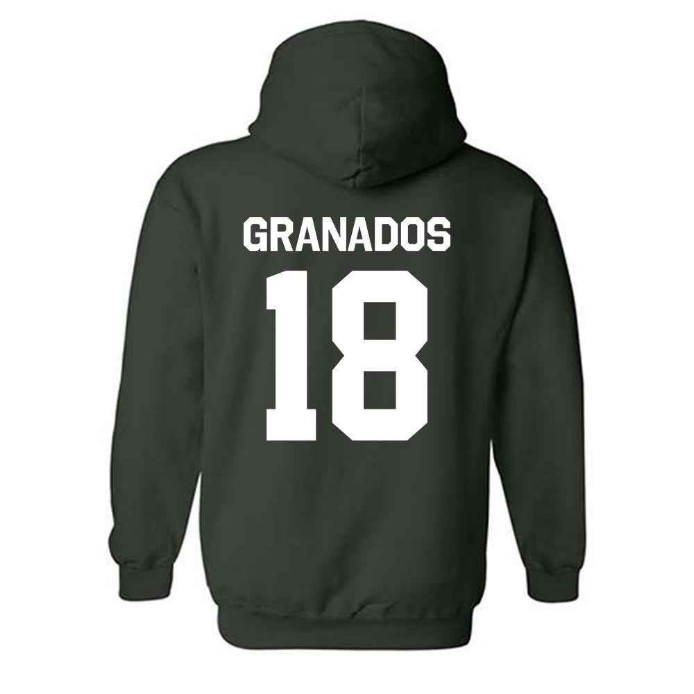 Cleveland State - NCAA Men's Soccer : Fefo Granados - Classic Shersey Hooded Sweatshirt-1