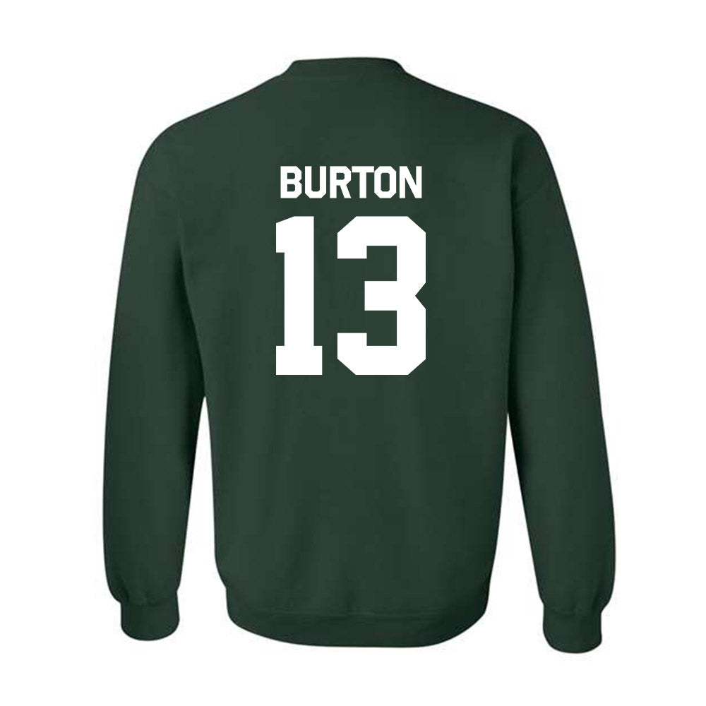 Cleveland State - NCAA Men's Basketball : Lucas Burton - Classic Shersey Crewneck Sweatshirt-1