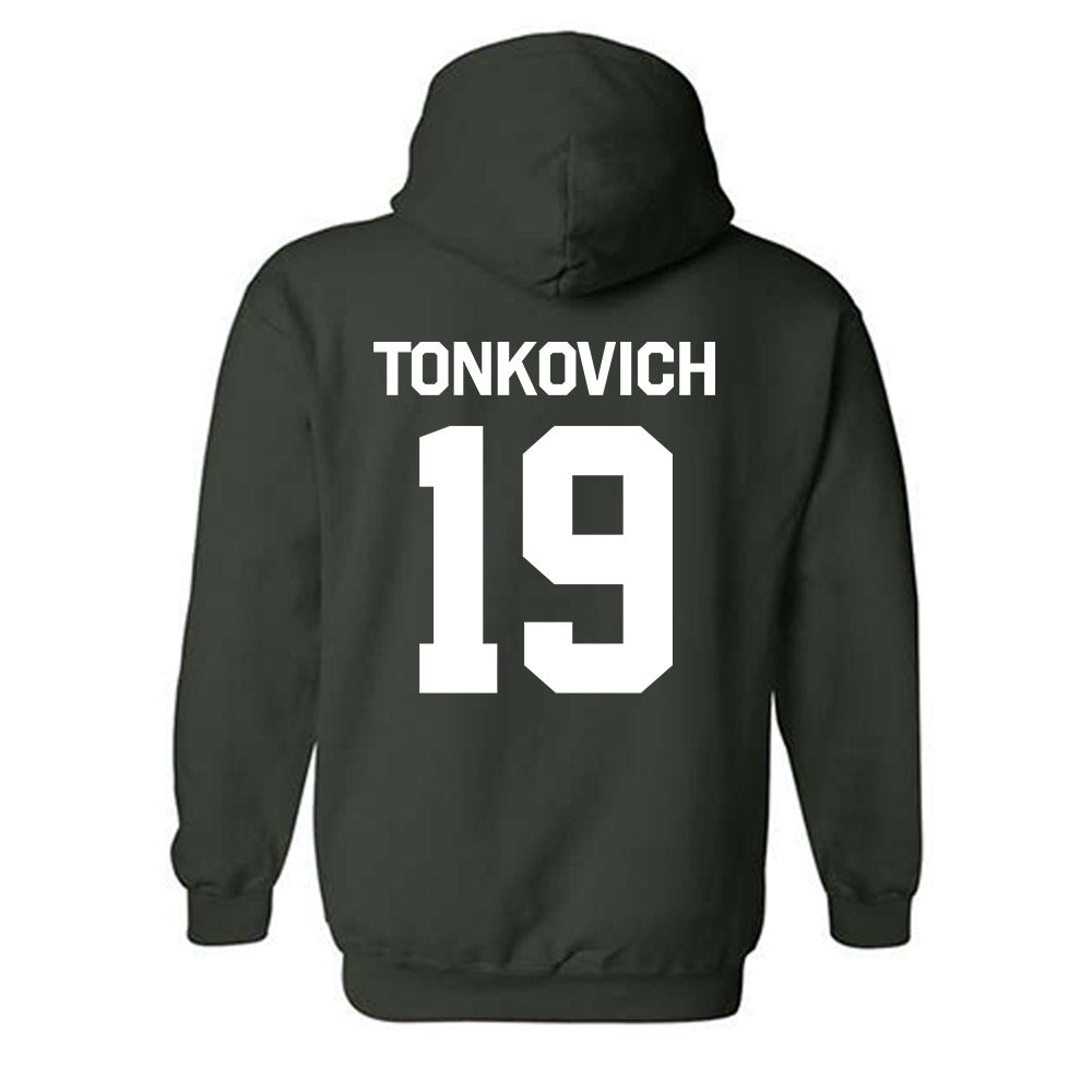 Cleveland State - NCAA Women's Soccer : Emilee Tonkovich - Classic Shersey Hooded Sweatshirt-1