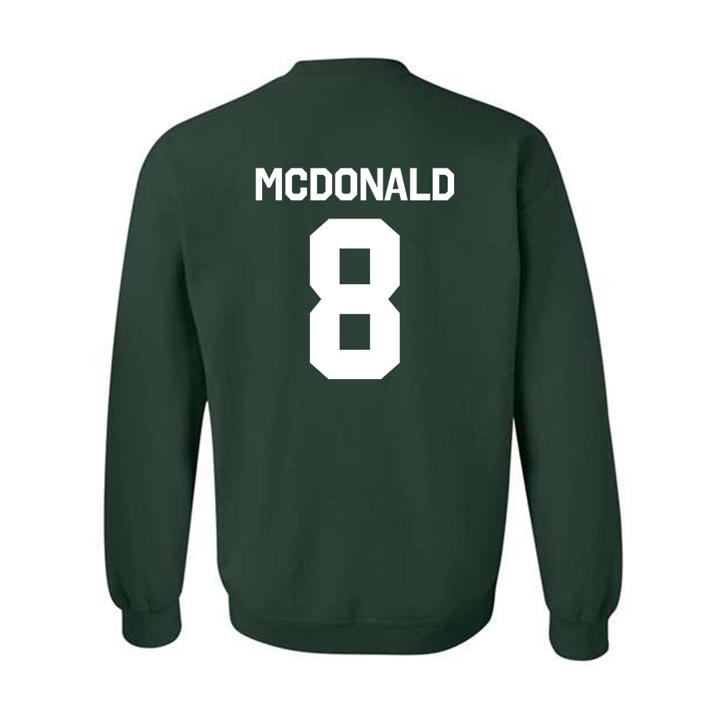 Cleveland State - NCAA Men's Lacrosse : Creed McDonald - Classic Shersey Crewneck Sweatshirt-1