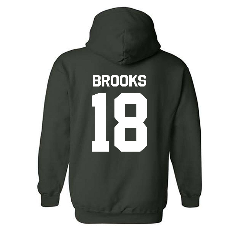Cleveland State - NCAA Men's Lacrosse : Ethan Brooks - Classic Shersey Hooded Sweatshirt-1