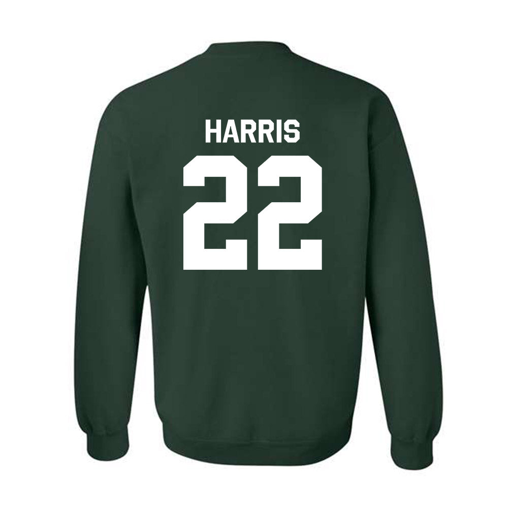Cleveland State - NCAA Men's Basketball : Josiah Harris - Classic Shersey Crewneck Sweatshirt-1