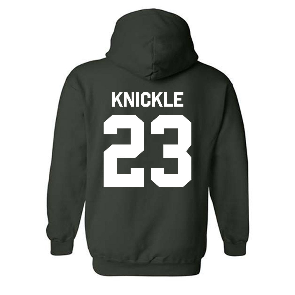 Cleveland State - NCAA Men's Lacrosse : Evan Knickle - Classic Shersey Hooded Sweatshirt-1
