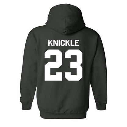 Cleveland State - NCAA Men's Lacrosse : Evan Knickle - Classic Shersey Hooded Sweatshirt-1