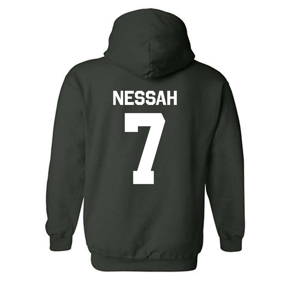 Cleveland State - NCAA Men's Basketball : Dayan Nessah - Classic Shersey Hooded Sweatshirt-1