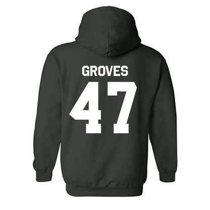 Cleveland State - NCAA Men's Lacrosse : Mattix Groves - Classic Shersey Hooded Sweatshirt-1
