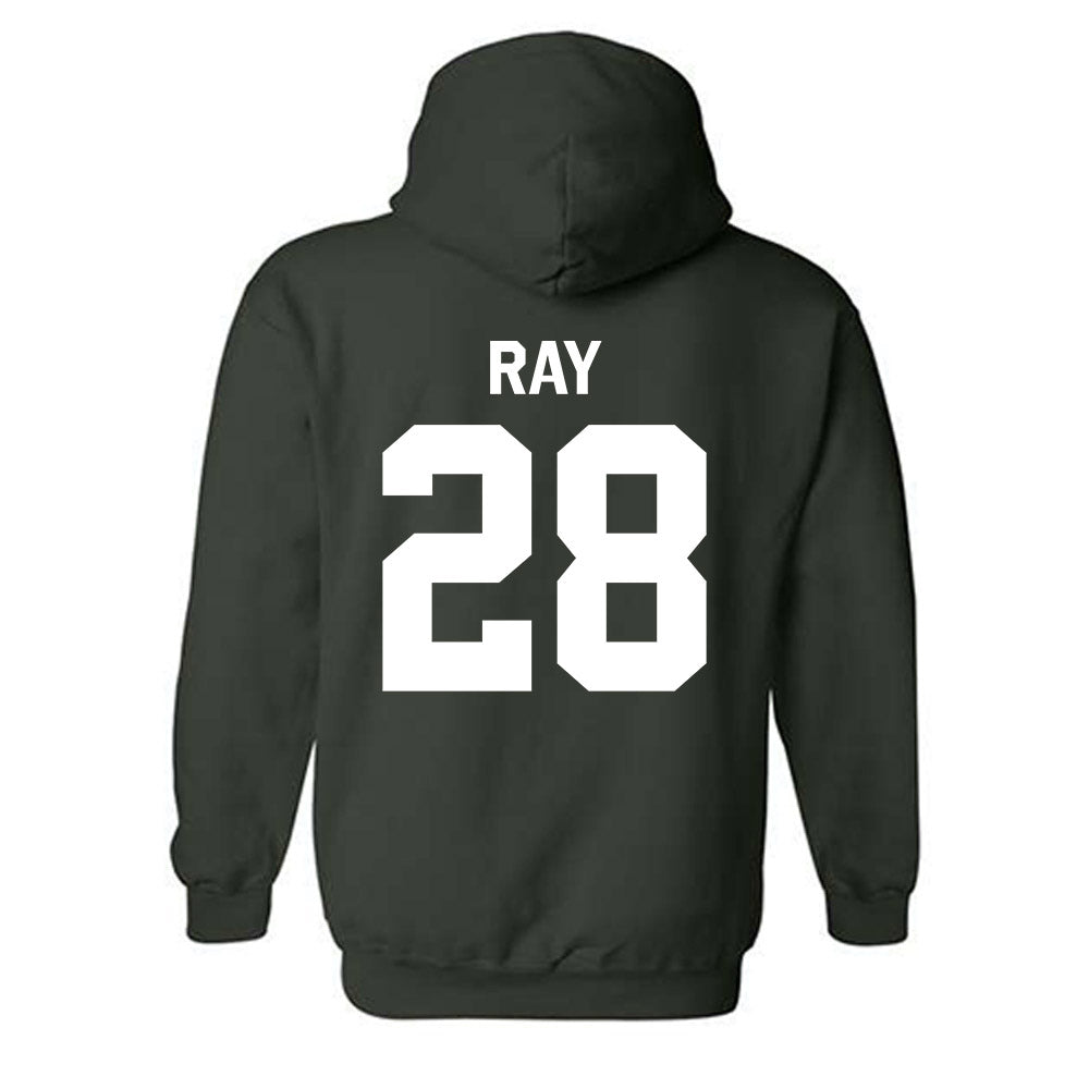 Cleveland State - NCAA Men's Lacrosse : Luke Ray - Classic Shersey Hooded Sweatshirt-1
