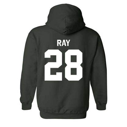 Cleveland State - NCAA Men's Lacrosse : Luke Ray - Classic Shersey Hooded Sweatshirt-1