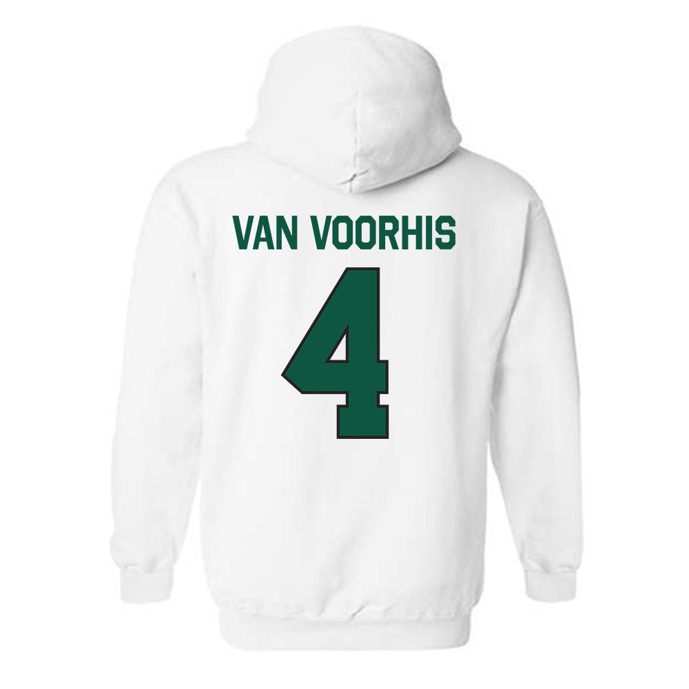 Cleveland State - NCAA Men's Lacrosse : Adam Van Voorhis - Classic Shersey Hooded Sweatshirt-1