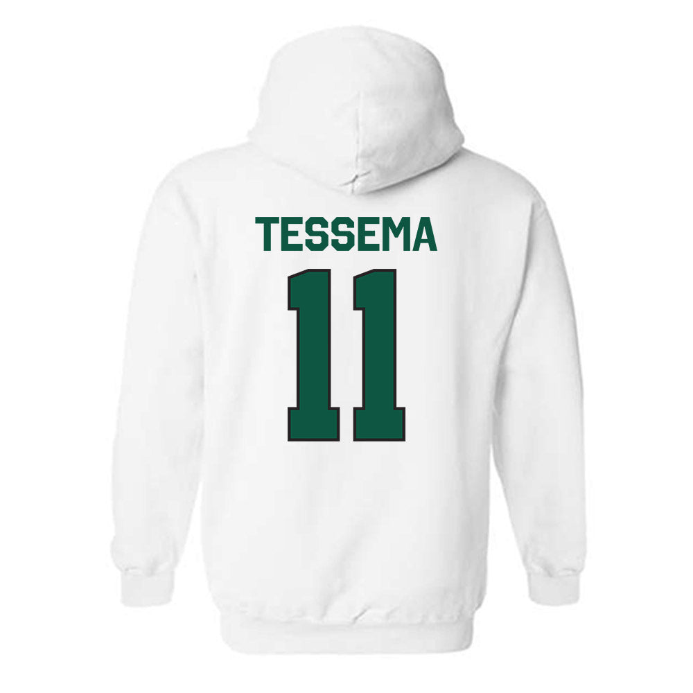 Cleveland State - NCAA Men's Basketball : Waqo Tessema - Classic Shersey Hooded Sweatshirt-1