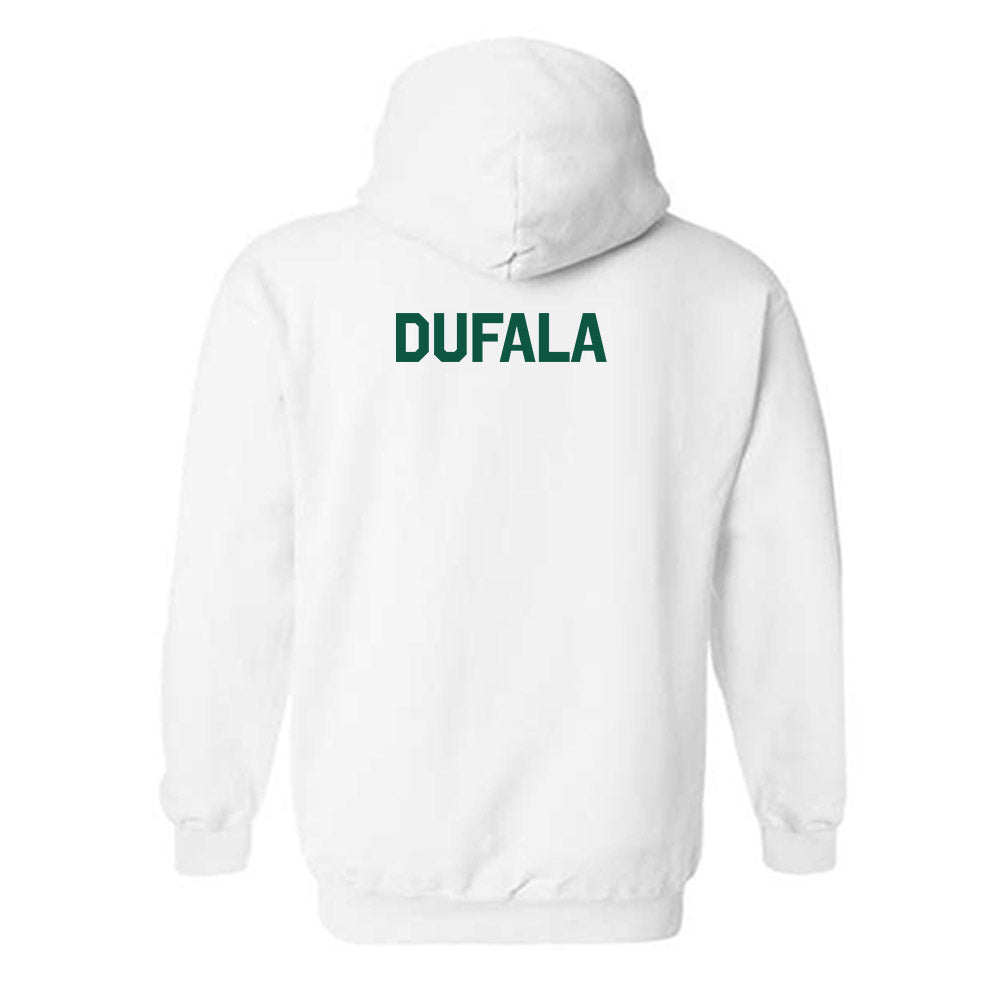 Cleveland State - NCAA Women's Swimming & Diving : Josie Dufala - Classic Shersey Hooded Sweatshirt-1