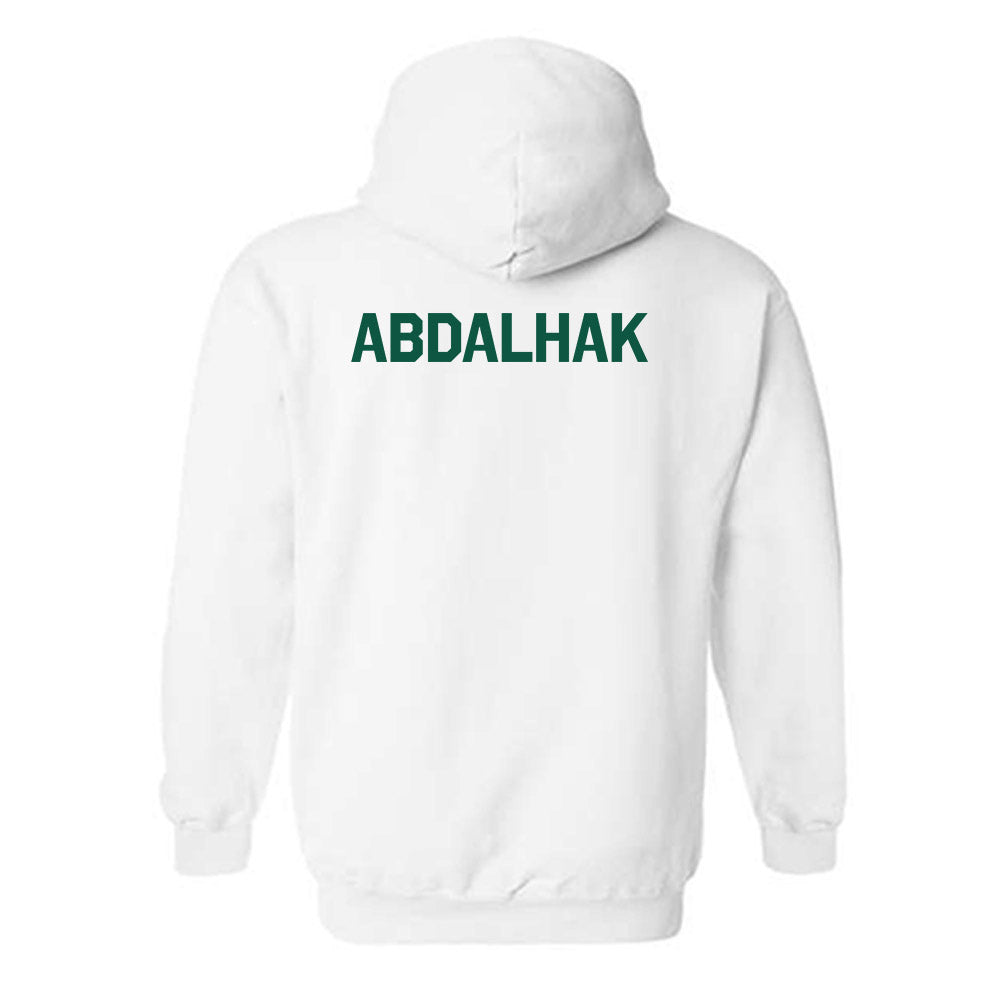 Cleveland State - NCAA Men's Swimming & Diving : Ahmad Abdalhak - Classic Shersey Hooded Sweatshirt-1