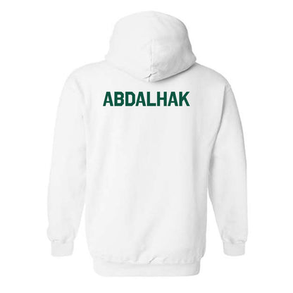 Cleveland State - NCAA Men's Swimming & Diving : Ahmad Abdalhak - Classic Shersey Hooded Sweatshirt-1