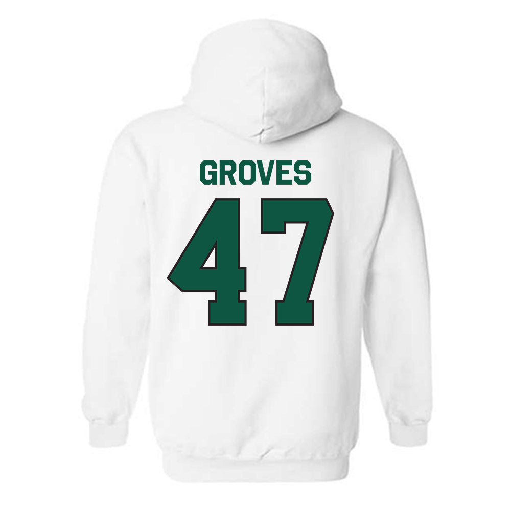 Cleveland State - NCAA Men's Lacrosse : Mattix Groves - Classic Shersey Hooded Sweatshirt-1