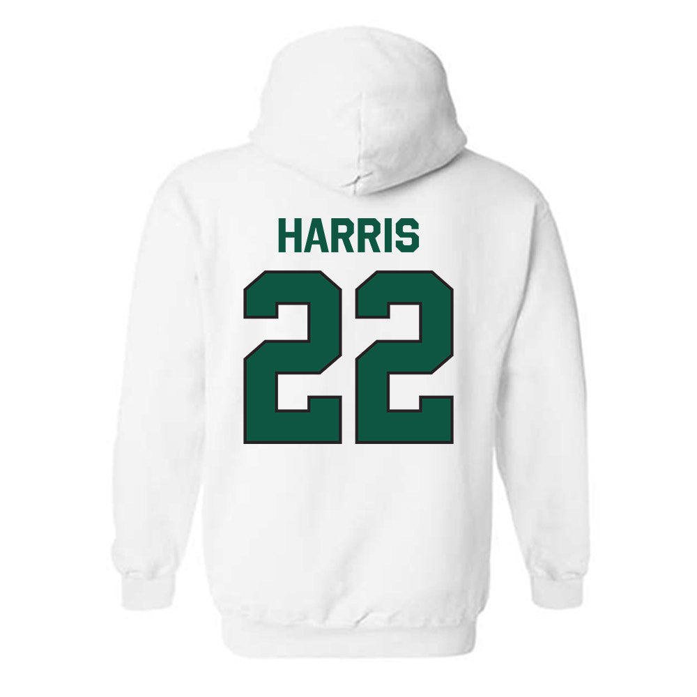 Cleveland State - NCAA Men's Basketball : Josiah Harris - Classic Shersey Hooded Sweatshirt-1