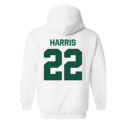 Cleveland State - NCAA Men's Basketball : Josiah Harris - Classic Shersey Hooded Sweatshirt-1