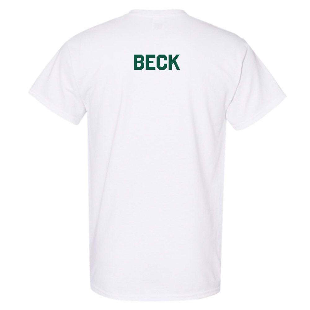 Cleveland State - NCAA Men's Swimming & Diving : Tanner Beck - Classic Shersey T-Shirt-1