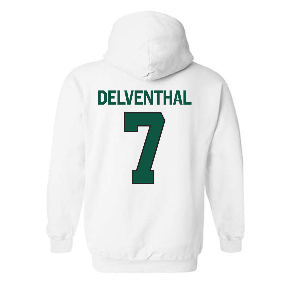 Cleveland State - NCAA Women's Volleyball : Vayda Delventhal - Classic Shersey Hooded Sweatshirt-1