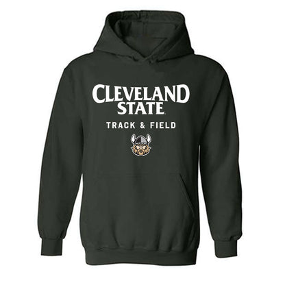 Cleveland State - NCAA Women's Track & Field : Aubrey Evans - Classic Shersey Hooded Sweatshirt-0