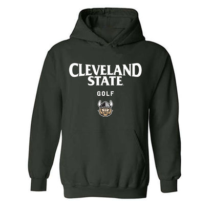 Cleveland State - NCAA Men's Golf : Brody Simms - Classic Shersey Hooded Sweatshirt-0