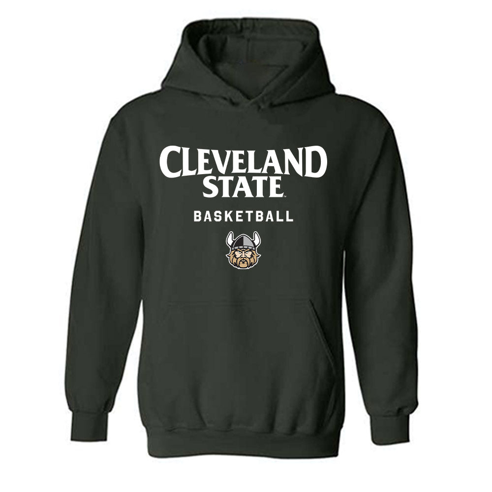 Cleveland State - NCAA Women's Basketball : Queen Ruffin - Classic Shersey Hooded Sweatshirt-0