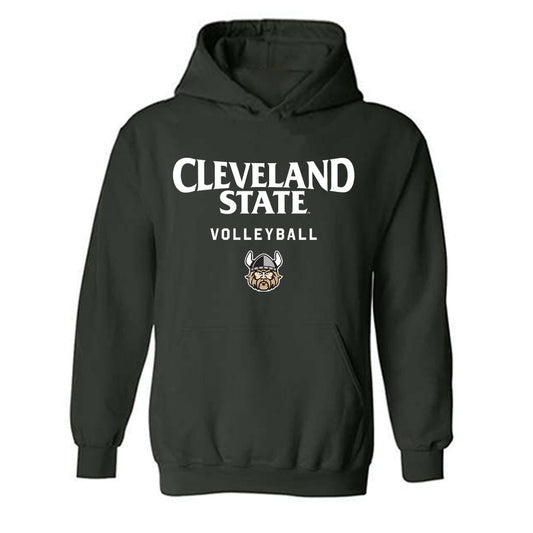 Cleveland State - NCAA Women's Volleyball : Laila Mossey - Classic Shersey Hooded Sweatshirt-0