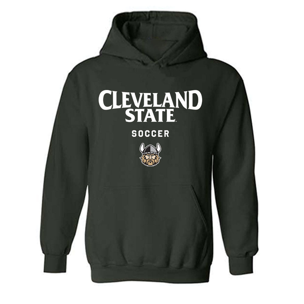 Cleveland State - NCAA Women's Soccer : Hayleigh Lewis - Classic Shersey Hooded Sweatshirt-0