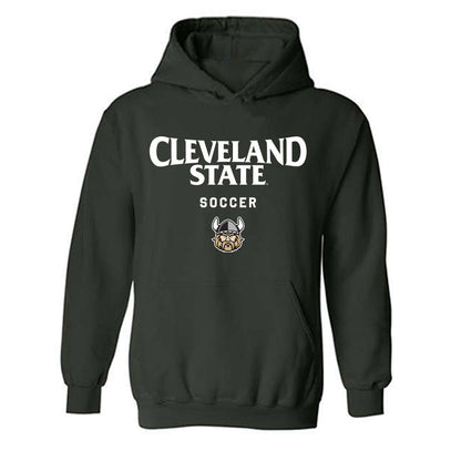 Cleveland State - NCAA Women's Soccer : Hayleigh Lewis - Classic Shersey Hooded Sweatshirt-0