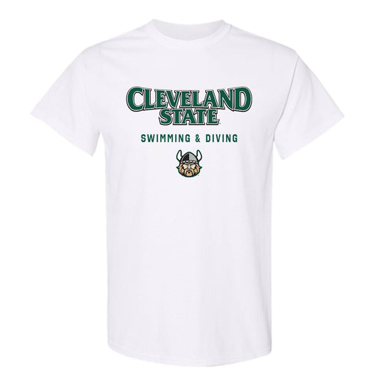 Cleveland State - NCAA Men's Swimming & Diving : Austin Stewart - Classic Shersey T-Shirt-0