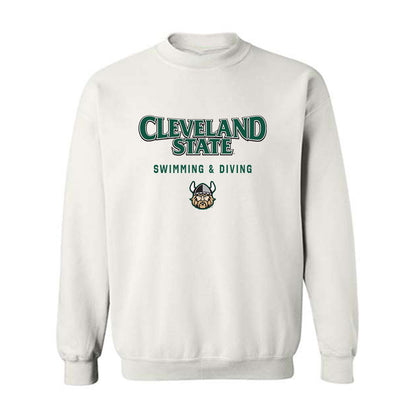 Cleveland State - NCAA Men's Swimming & Diving : Xander Austin - Classic Shersey Crewneck Sweatshirt-0