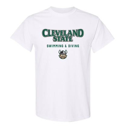 Cleveland State - NCAA Men's Swimming & Diving : Noah Greer - Classic Shersey T-Shirt-0