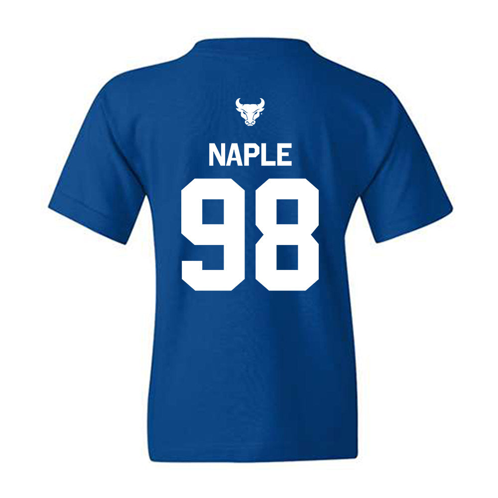 Buffalo - NCAA Football : Mason Naple - Classic Shersey Youth T-Shirt-1