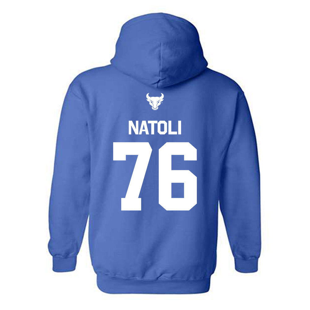Buffalo - NCAA Football : Nathan Natoli - Classic Shersey Hooded Sweatshirt-1